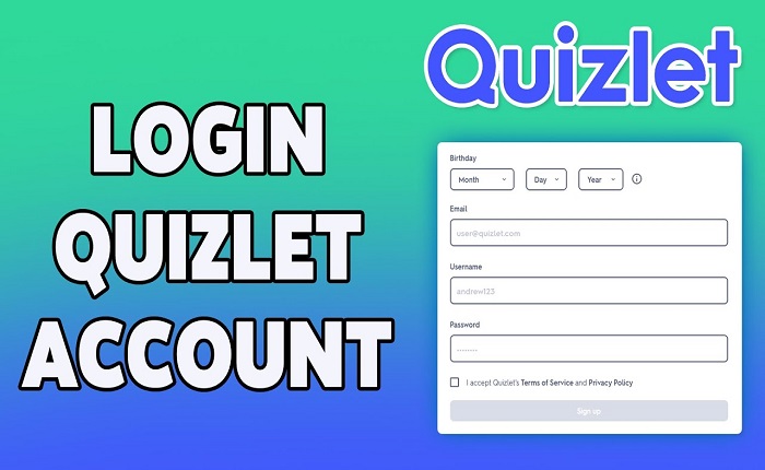 quizlet login